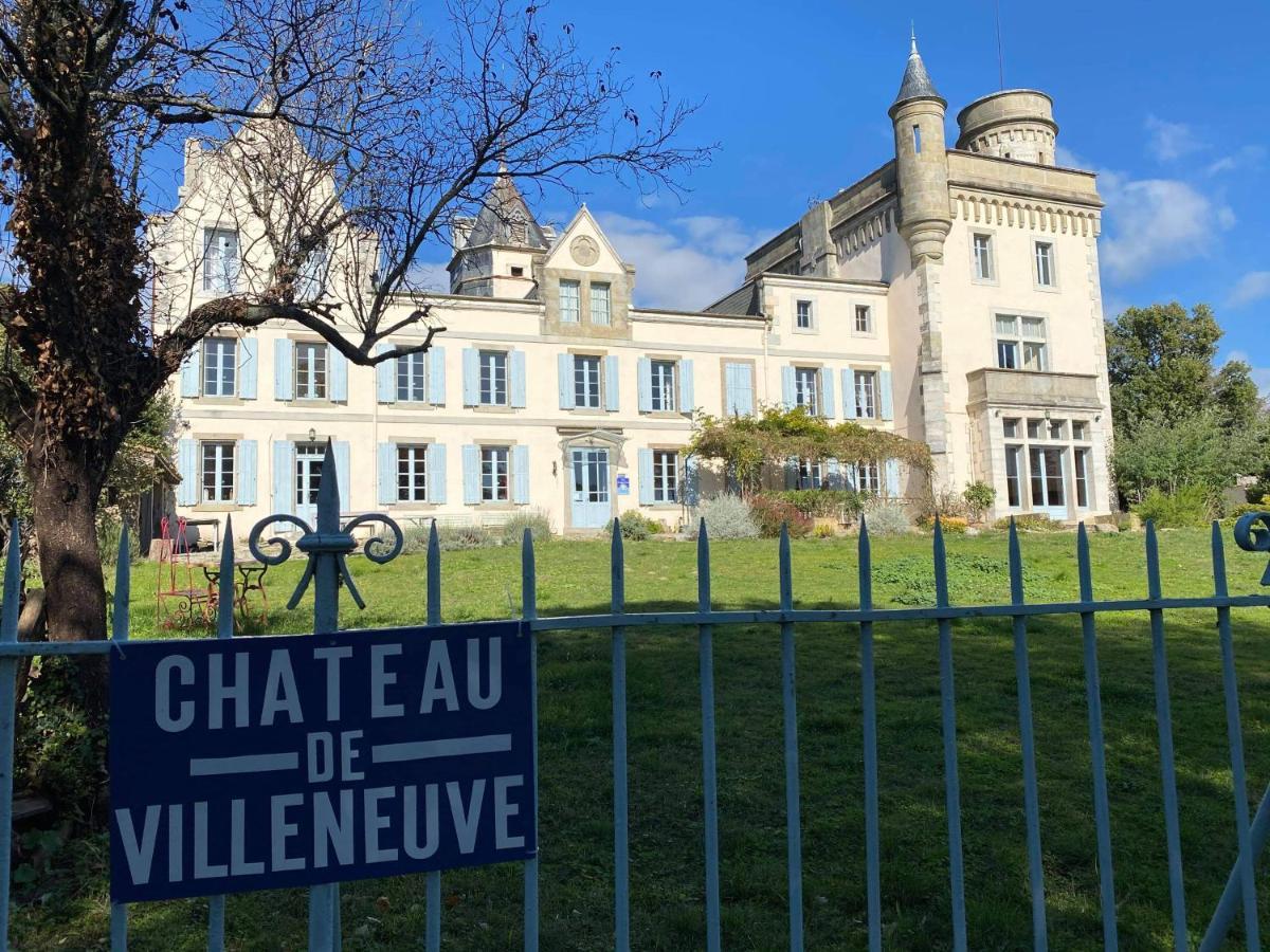 Chateau De Villeneuve - Montolieu Exteriör bild