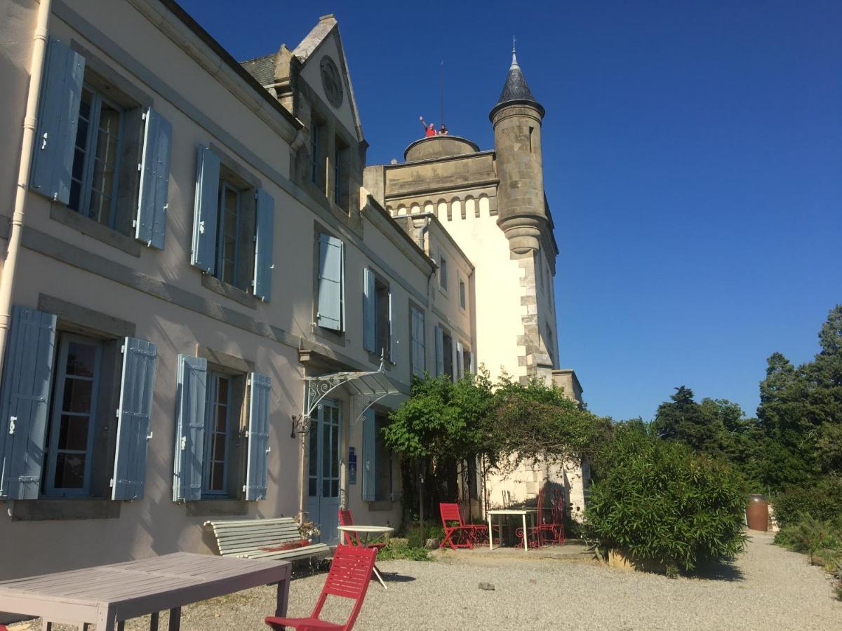 Chateau De Villeneuve - Montolieu Exteriör bild